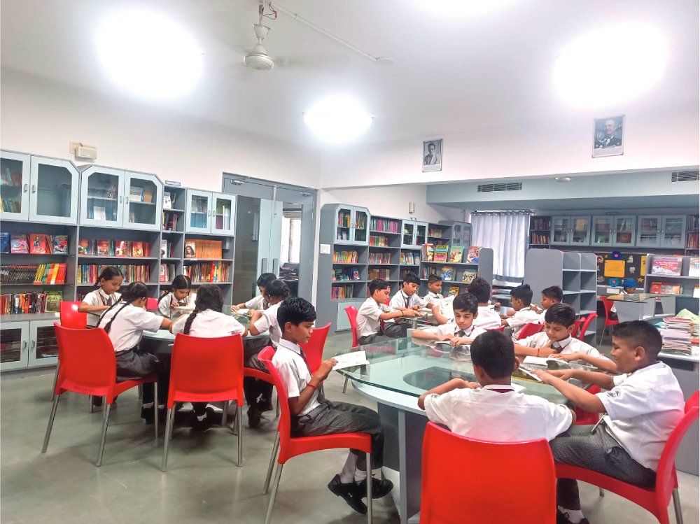Ambe Group of Schools | Amenities - Library