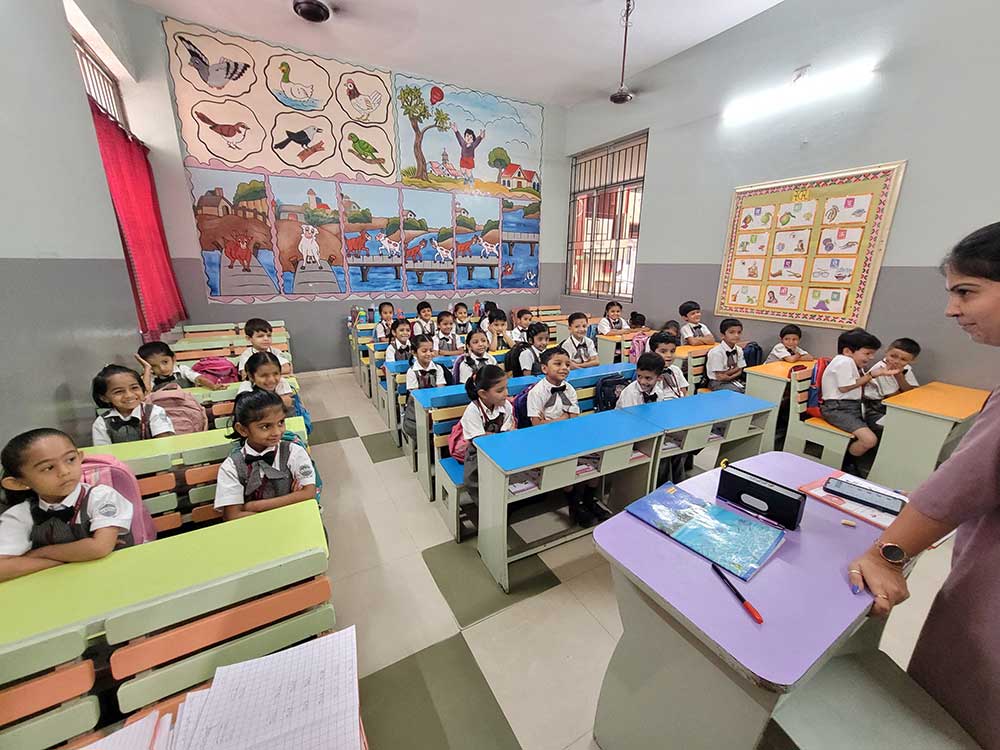 Ambe Group of Schools | Amenities - Well Designed Classrooms